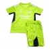 Real Madrid Målvakt Barnkläder Hemma matchtröja till baby 2023-24 Kortärmad (+ Korta byxor) Billigt